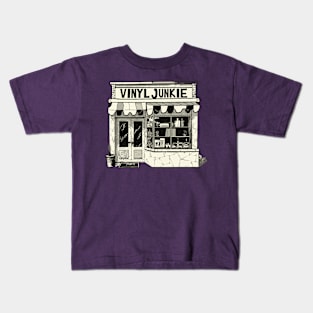 Vinyl Junkie Kids T-Shirt